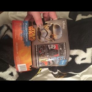 Star Wars plush throw